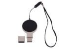 Metal Led Işıklı Yuvarlak USB Bellek