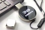 Metal Led Işıklı Yuvarlak USB Bellek