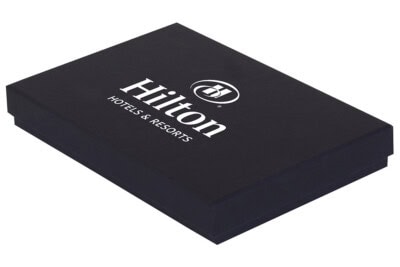 Sert Mukavva Taslama Hediye Kutusu