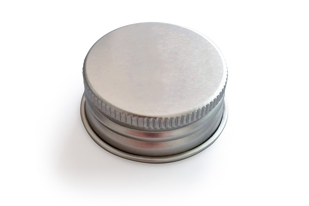 Metal Kapaklı Plastik Deney Tüpü