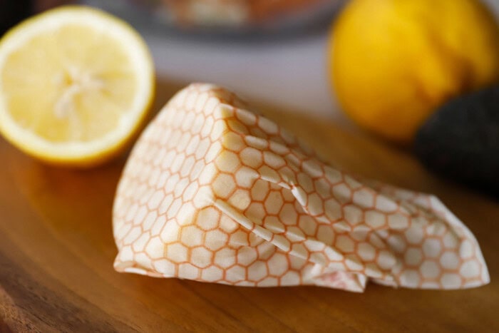Tekrar Kullanılabilir Vegan Yiyecek Saklama Kumaşı