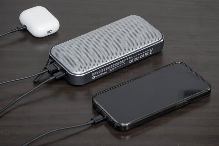 5000 mAh Powerbankli Bluetooth Hoparlör