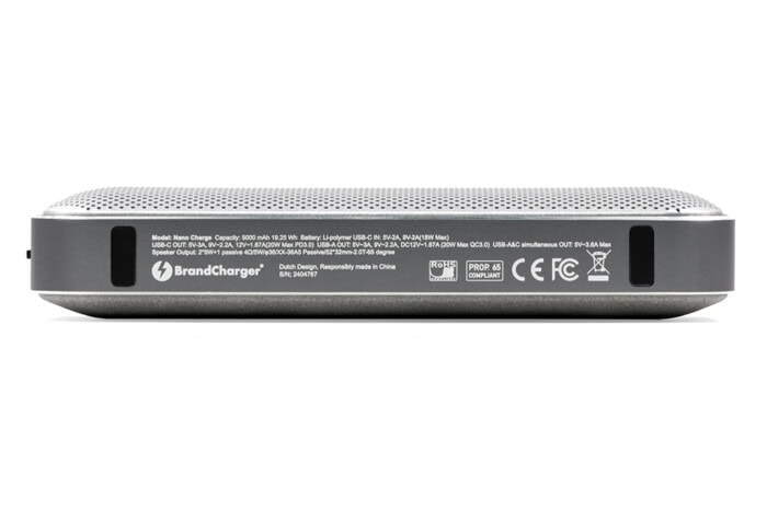 5000 mAh Powerbankli Bluetooth Hoparlör