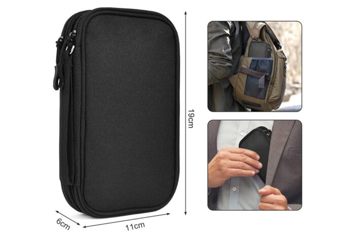 Seyahat Kablo ve Aksesuar Düzenleyici Organizer Çanta