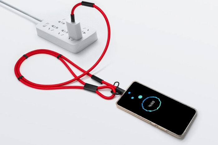 Boyun Askılı Type-C 60W Hızlı Şarj ve Veri Aktarım Kablosu