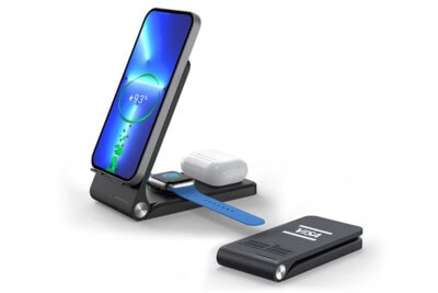 Telefon, Saat & Kulaklık için Kablosuz Şarj Standı
