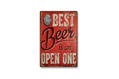 Retro Metal Eskitme Duvar Tablosu