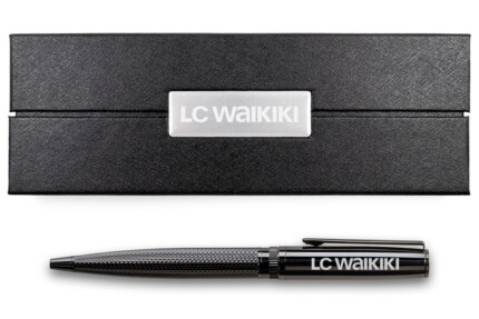 Lüks Metal İmza Kalemi Seti (Çevirmeli Kalem)