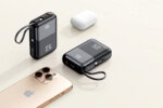 20.000 mAh 22.5W Dijital Ekranlı ve Dahili Kablolu Powerbank