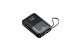20.000 mAh 22.5W Dijital Ekranlı ve Dahili Kablolu Powerbank