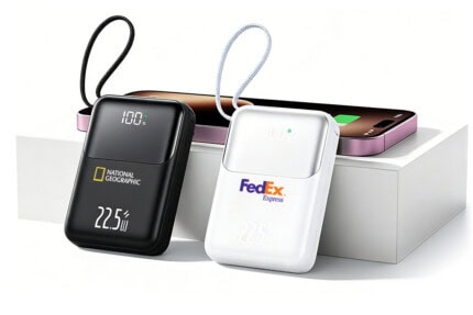 20.000 mAh 22.5W Dijital Ekranlı ve Dahili Kablolu Powerbank