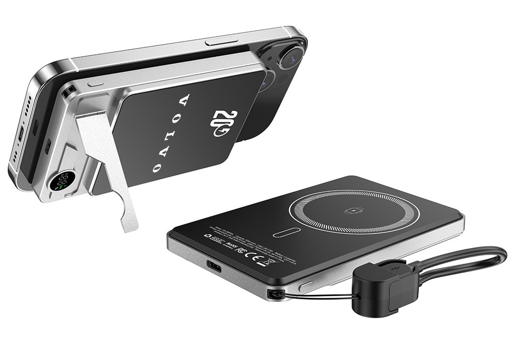 Magsafe Uyumlu 10.000 mAh 15W PD 20W Kablosuz Powerbank Magsafe Uyumlu 10.000 mAh 15W PD 20W Kablosuz Powerbank