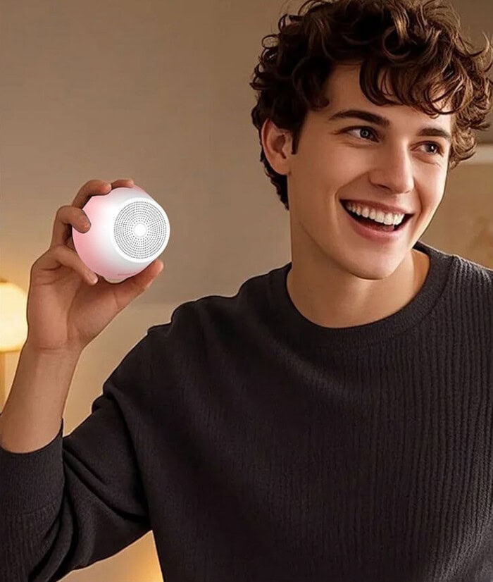 Mini Bluetooth Hoparlör ve Telefon Standı