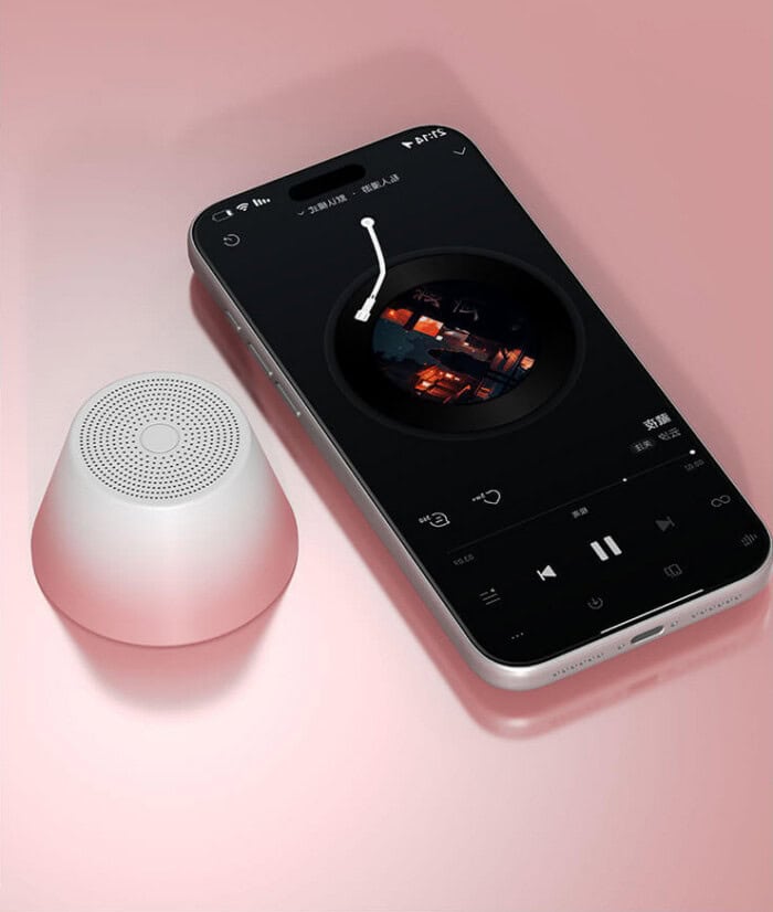 Mini Bluetooth Hoparlör ve Telefon Standı