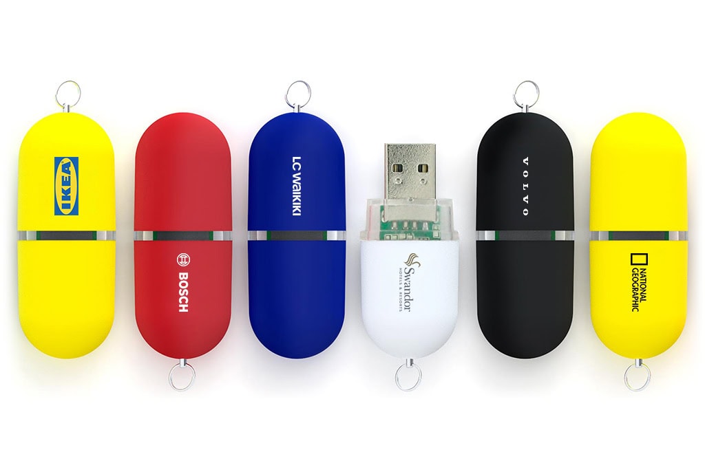 Oval USB Bellek